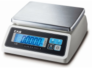 Waga wodoodporna CAS SW-II 3W LCD do 3 kg z legalizacją