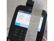 Accuniq BC380 black, analizator składu ciała (waga z analizatorem składu ciała) z oprogramowaniem i drukarką termiczną